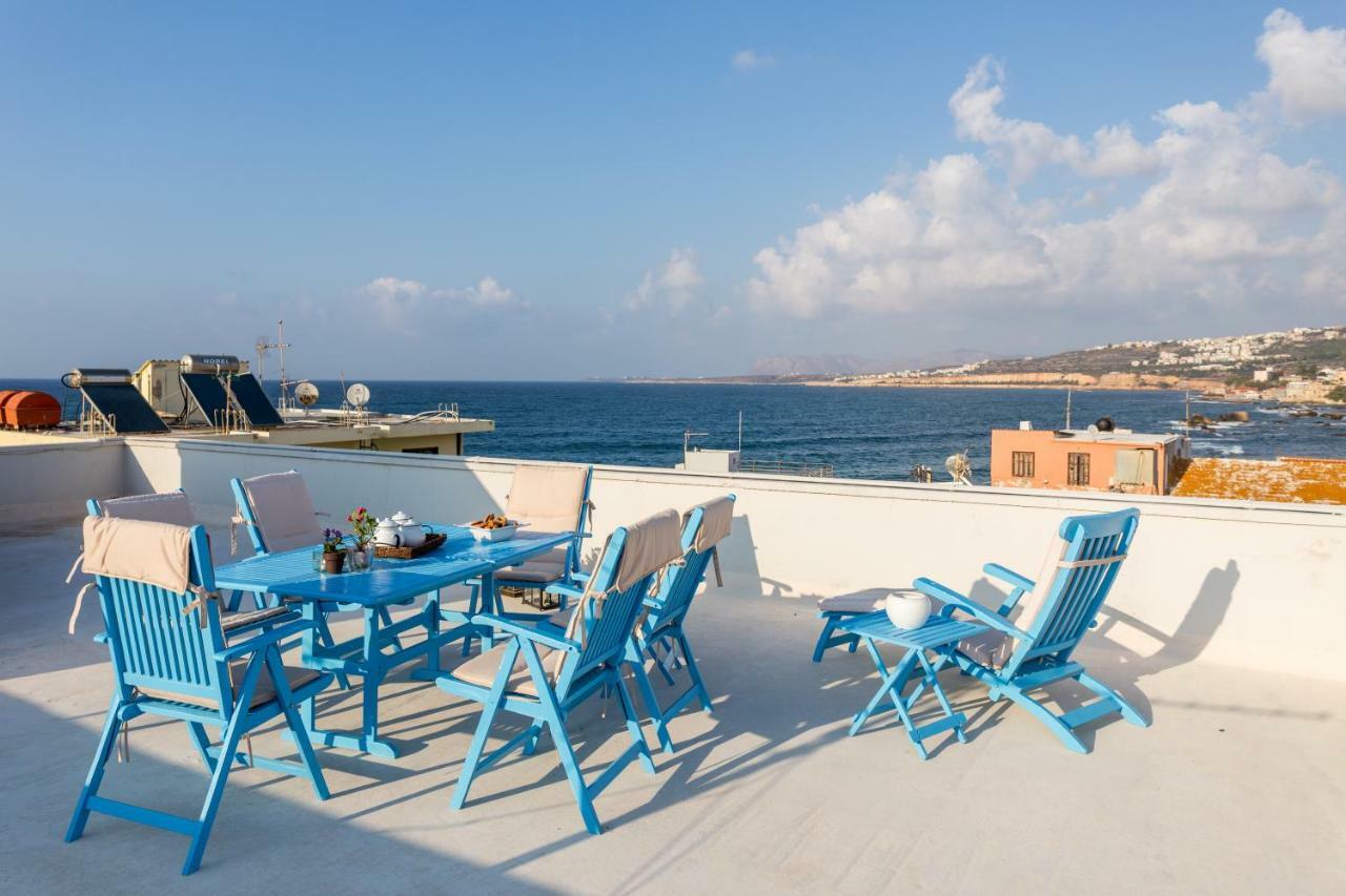 Sea View Penthouse With Roof Garden Апартаменты Ханья